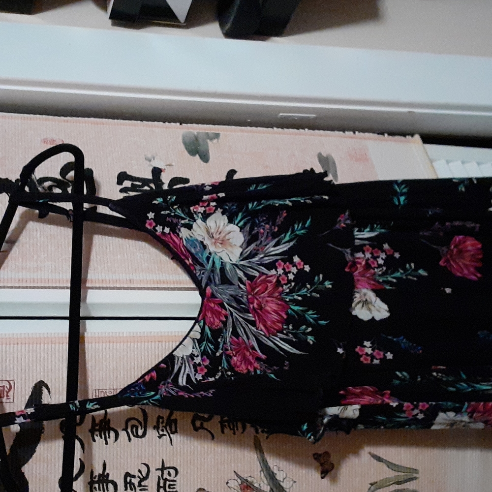 Torrid Floral Maxi Dress size 1